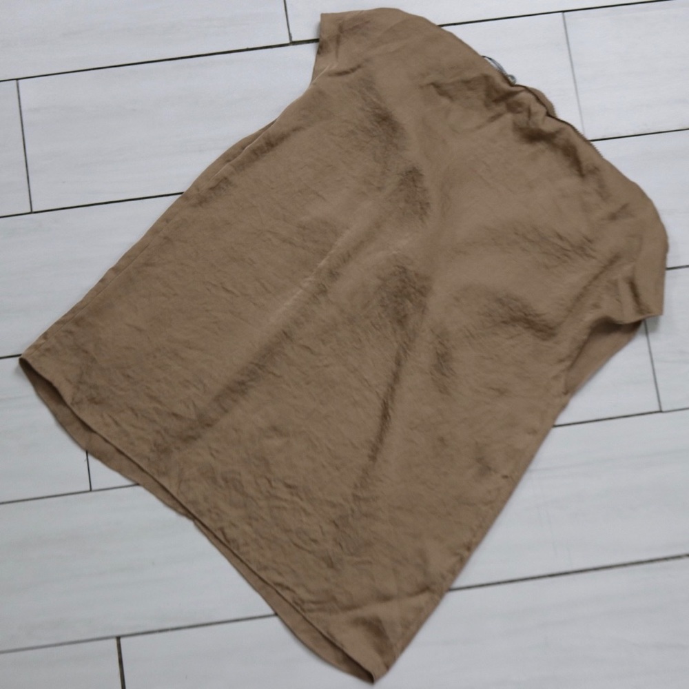 Talbots Crushed Silk Style Top - Picture 3 of 8